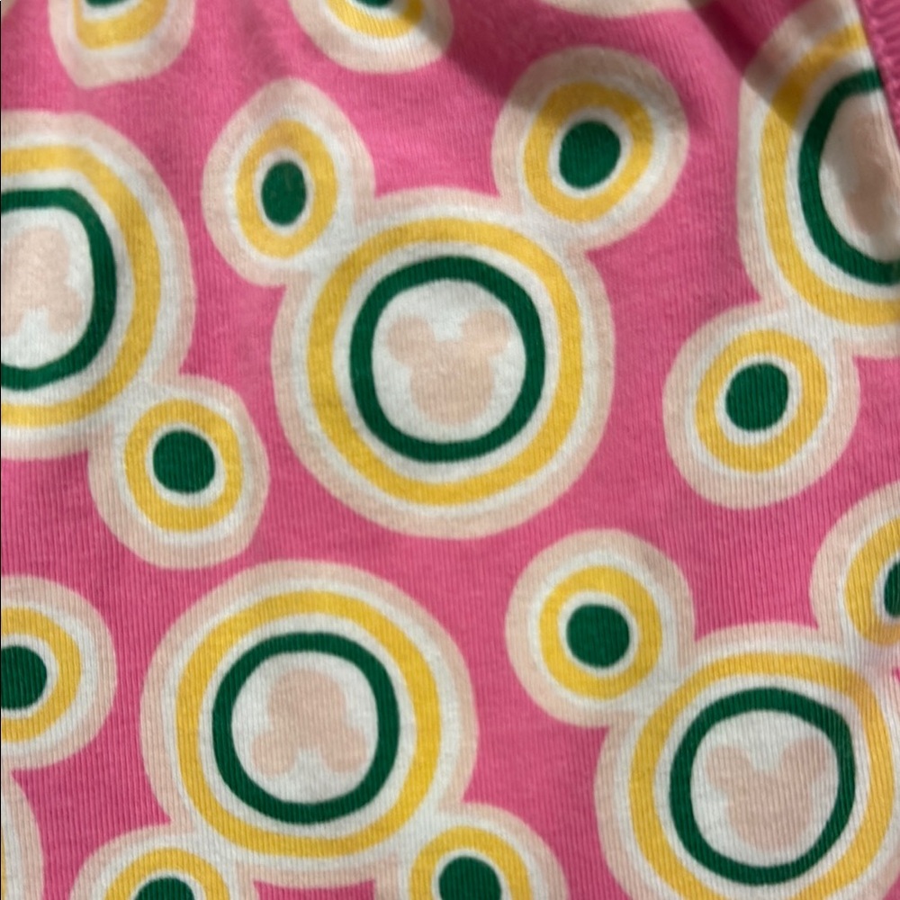 Hanna Andersson 100% Cotton Tank Romper w/ Minnie Mouse Print on Pink - Picture 7 of 12